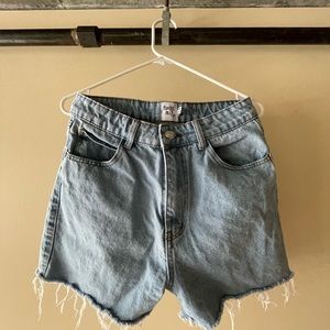 Princess Polly Jean shorts//size 6//worn once